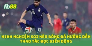 Kinh Nghiệm Soi Kèo Bóng Đá hướng dẫn thao tác đọc biến động